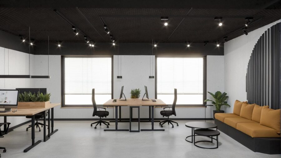 Przestrzeń biurowa w Jagatowie