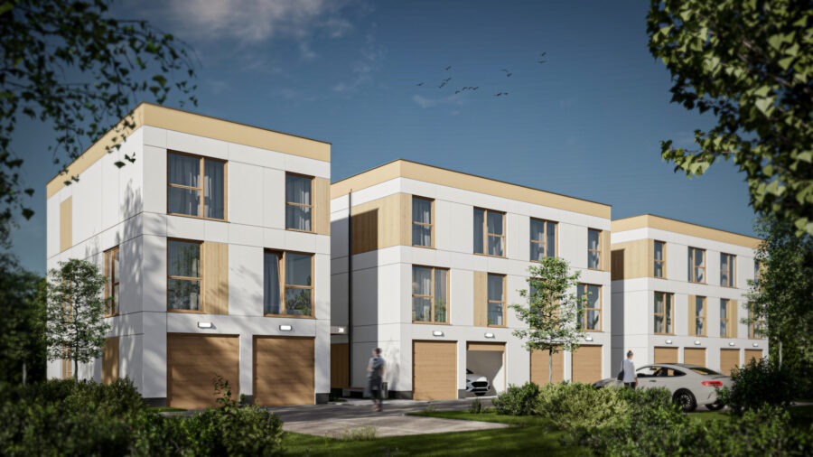 Zabudowa jednorodzinna w Gdańsku