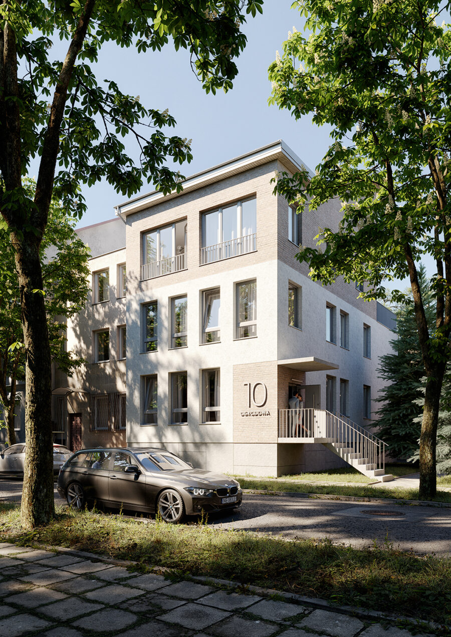 Rozbudowa kamienicy w Elblągu